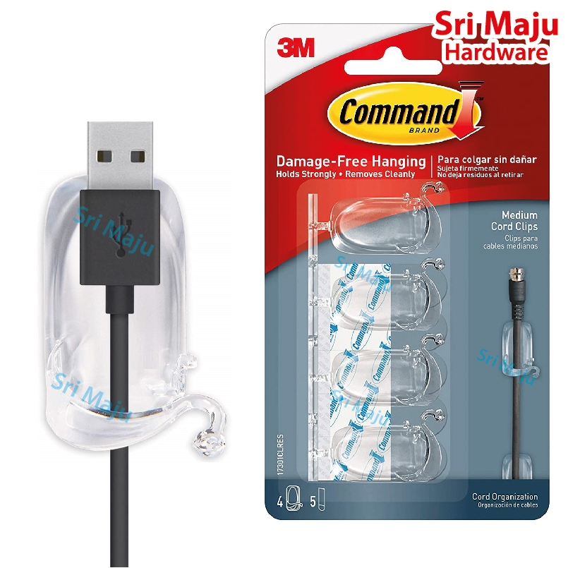 cord clips 3m