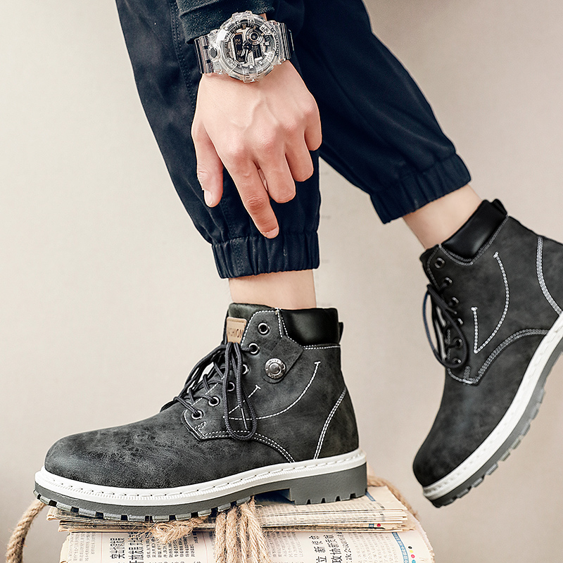 dr martens timberland style