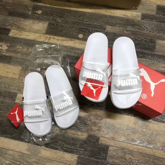 puma leadcat jelly slides