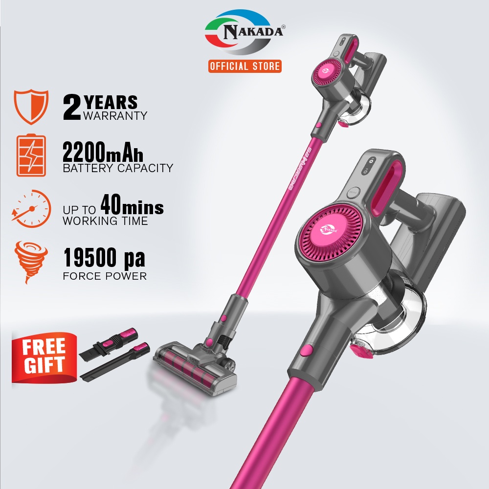 Nakada Cordless Vacuum Cleaner S2 Hurricane