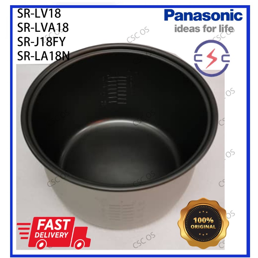 PANASONIC RICE COOKER ORIGINAL INNER POT FOR MODEL SRLV18 & SRLVA18