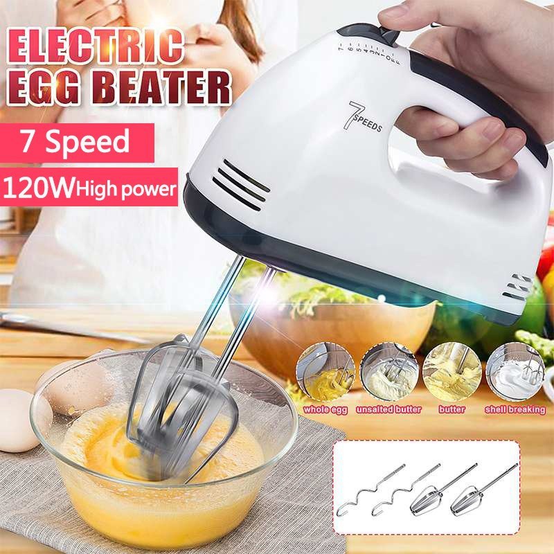AdoreMall Scarlett 7 Speed Super Hand Mixer Portable Baking electric