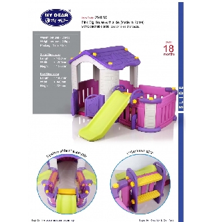 baby playhouse with slide