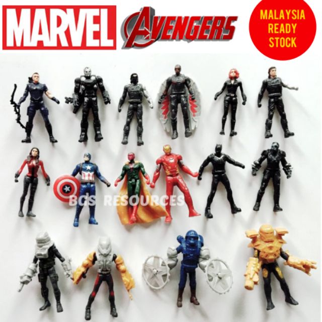 mini superhero figures