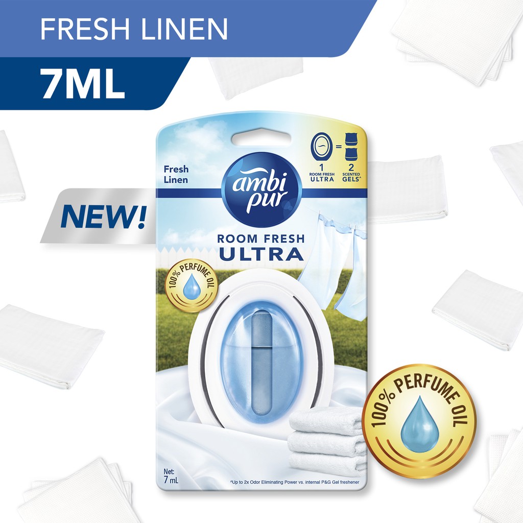 Ambi Pur Bathroom Freshener Fresh Linen (6ml) | Shopee Malaysia