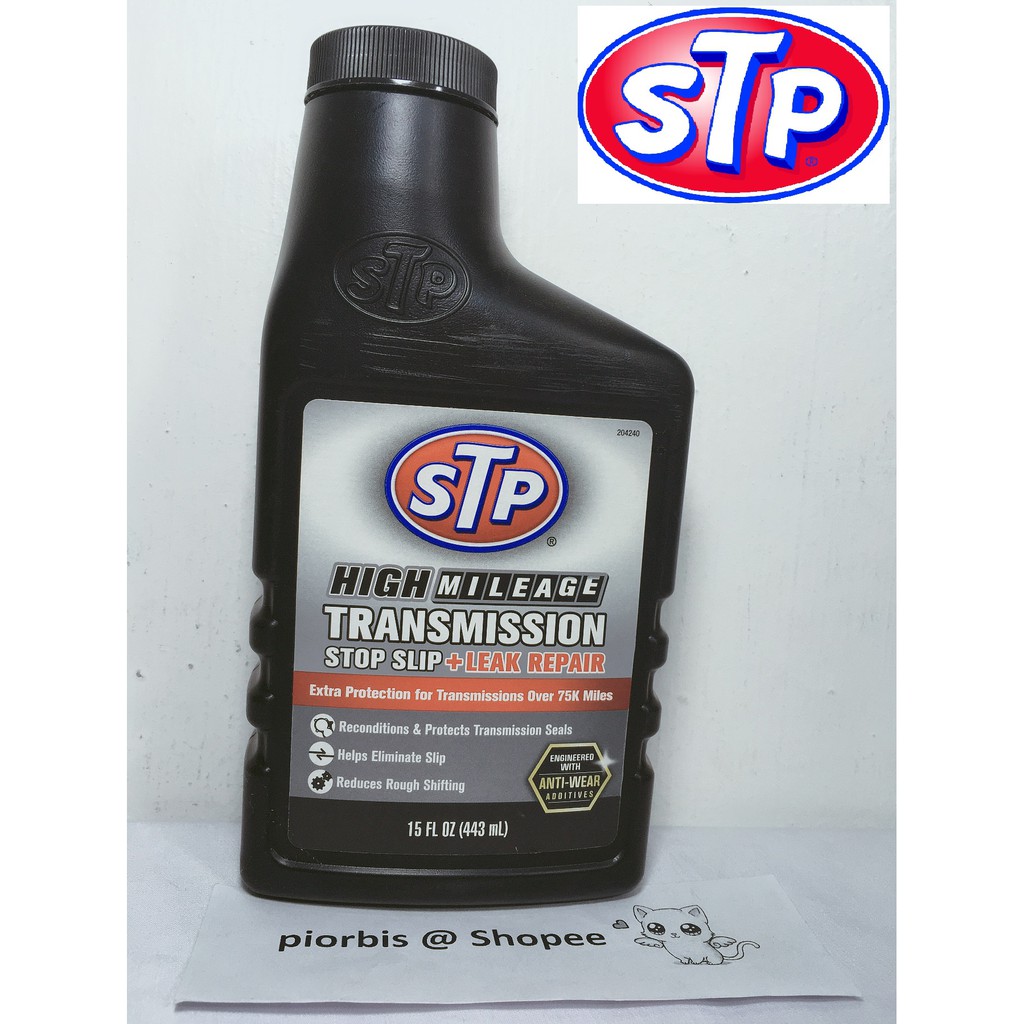 Stp High Mileage Transmission Stop Slip And Leak Repair Manual And