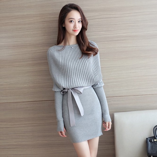 one piece sweater dress