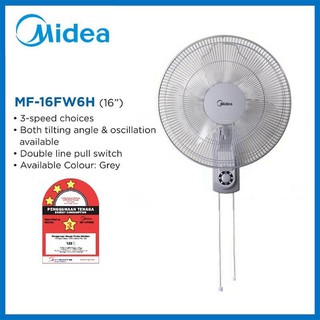 Buy Midea 16 Wall Fan Mf 16fw6h Mf 16fw15ka Kipas Dinding 墙壁风扇 Seetracker Malaysia