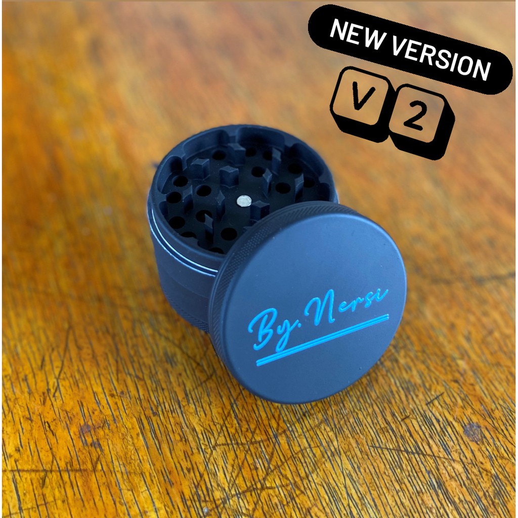 ByNersi Grinder 63mm  (2.5") Grinder 4 Layers with Scraper