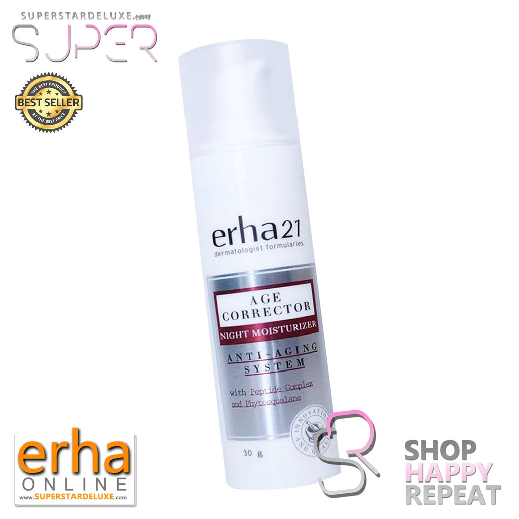erha age corrector night moisturizer