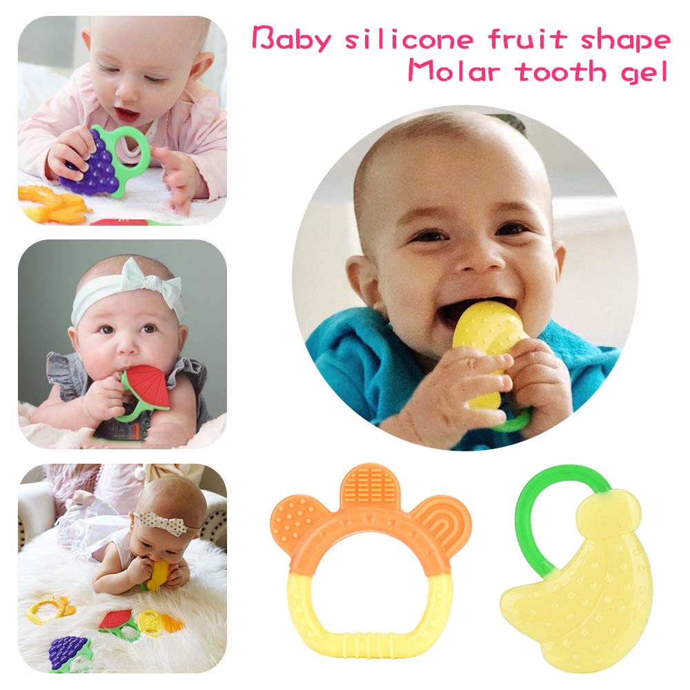 silicone baby teether