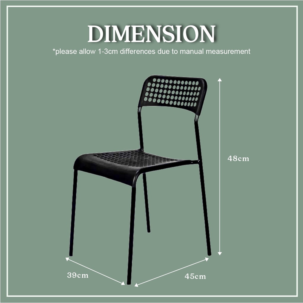 FINSSO: High Quality CHARLOTTE Plastic Chair