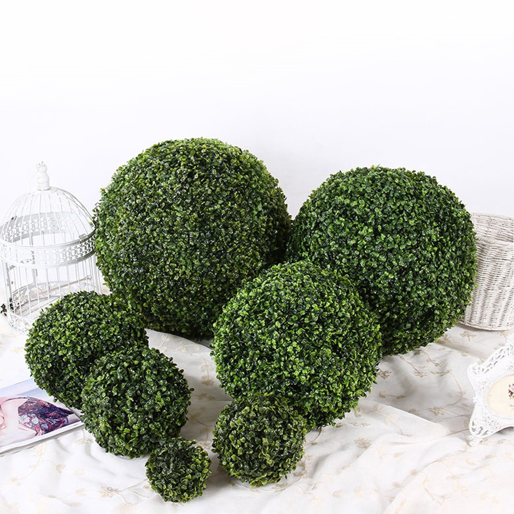 Fashion Artificial Plant Ball Tree Boxwood Event Wedding Home Outdoor Decoration