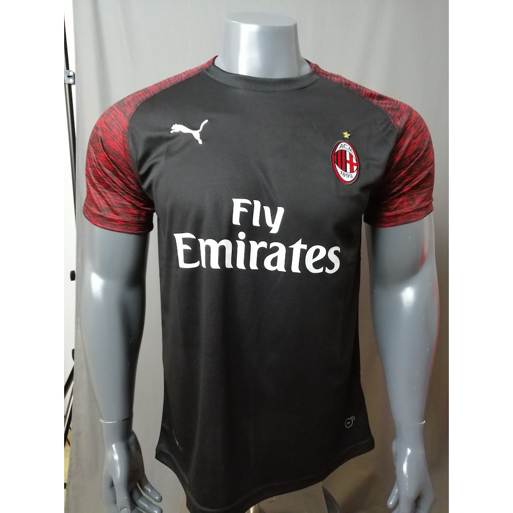 Ac Milan Men 3rd 18 19 Fans Jersey Shopee Malaysia