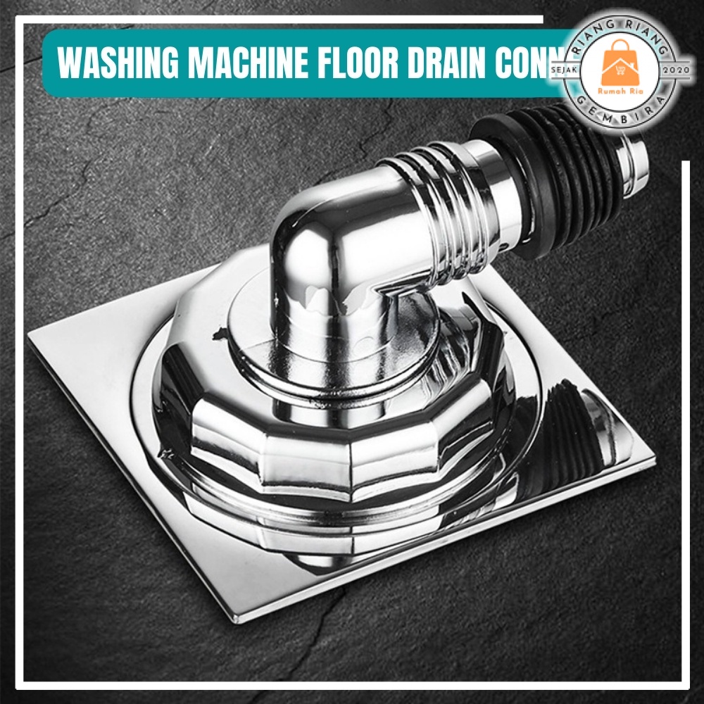 Washing Machine Drain Hose To Floor Grate Adaptor Floor Drain Connector