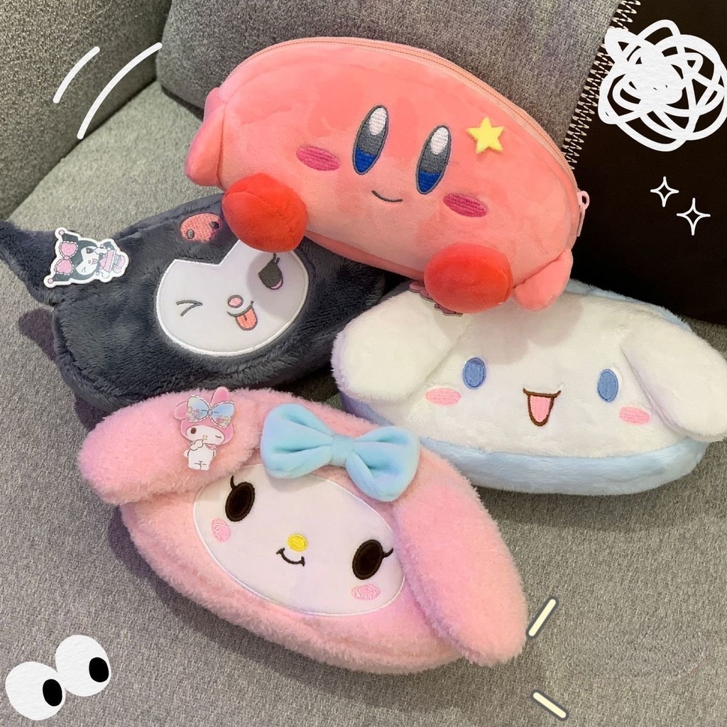 Japanese Plush Cinnamon Dog Melody Star Kabi Kulomi Pen Bag Stationery