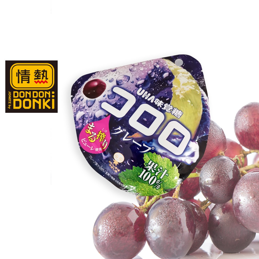DONKI UHA Cororo Grape Jelly Snack (48g) Shopee Malaysia