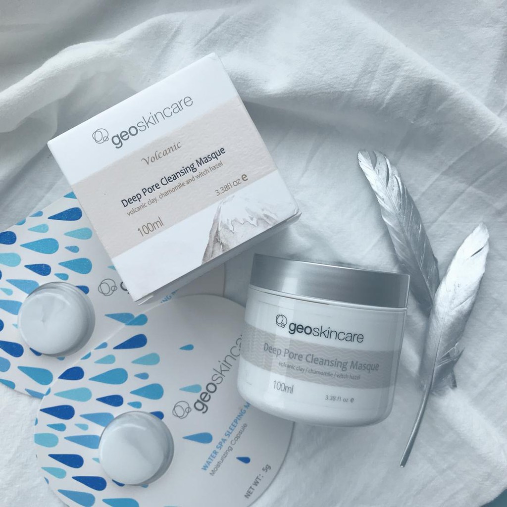 geoskincare volcanic deep pore cleanser