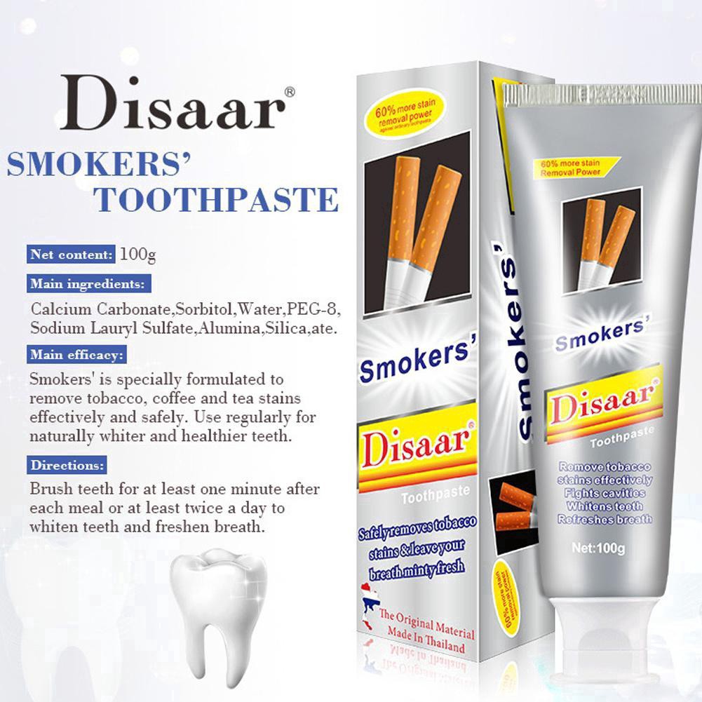 Disaar Go Rauchflecken Zahnpasta Geruchsentfernung 100g Whitening Oral Problem O9m9 Shopee Malaysia