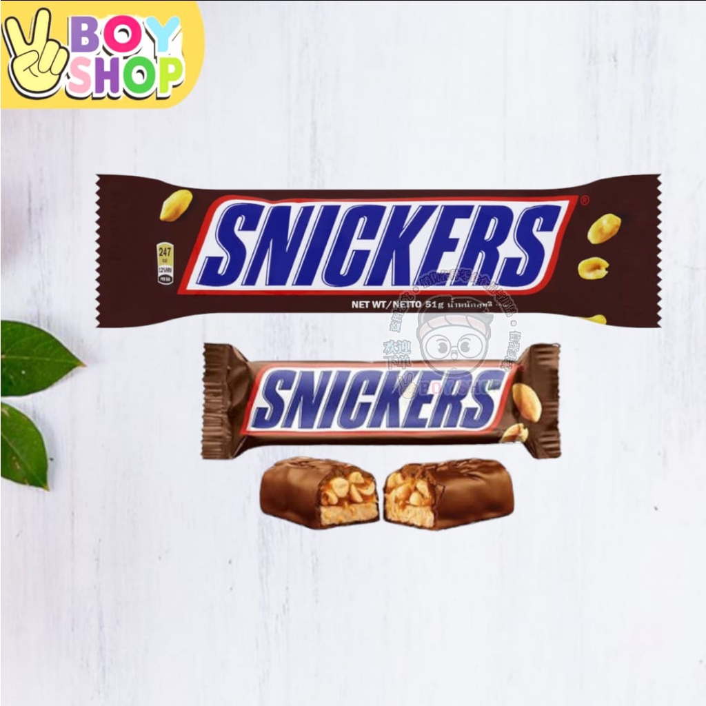 {Clearance}Snickers Peanuts Bar 21.5g / 51g | Shopee Malaysia