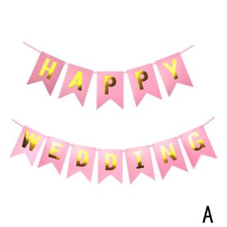 Pull Wedding Happy Flag Wedding Wedding Wedding Banner Pull