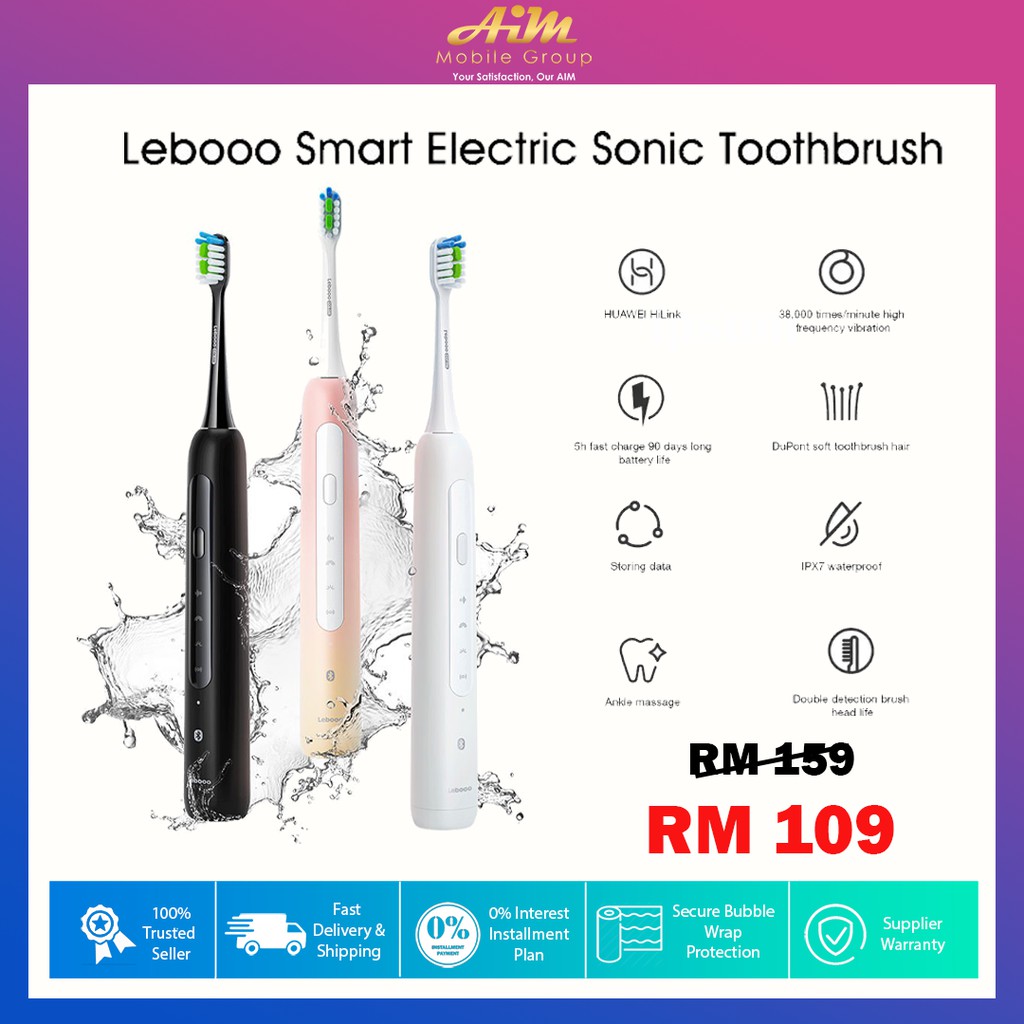 lebooo smart sonic toothbrush
