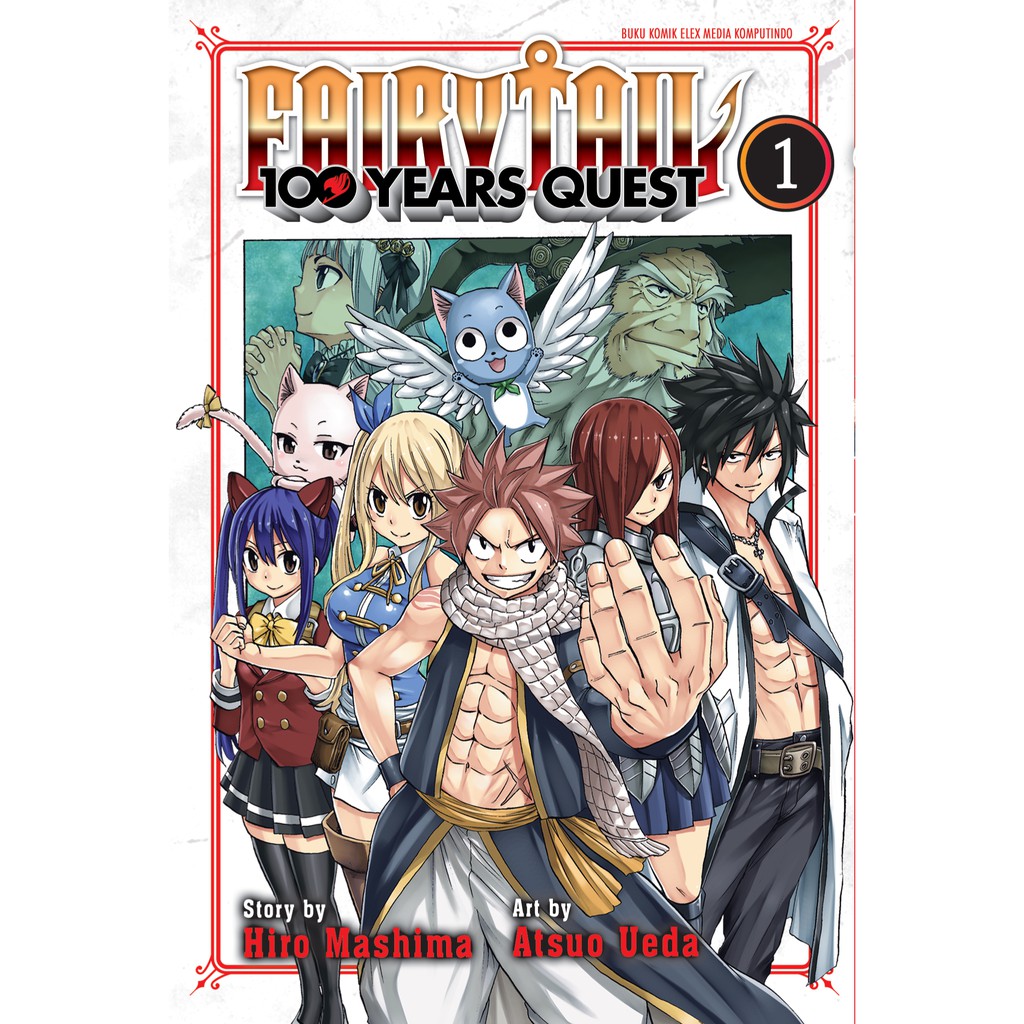 Manga Fairy Tail 100 Years Quest 01 05 Fairytail Indonesian Comics Of Children 12 Years Elex Comics Shopee Malaysia