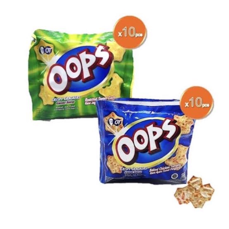 10pcs snack oops snack BINTANG