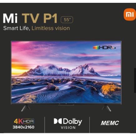 Xiaomi UHD TV 55" ANDRIOD SMART TV 4K Mi TV P1 - Television ANDRIOD TV