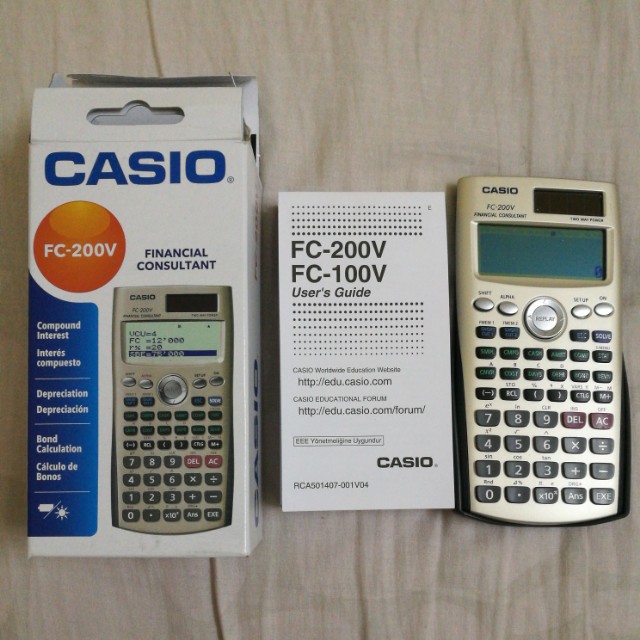 casio fc 200v