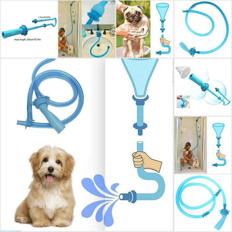 Ptu Connector Dog Wash Hose Attachment Silicone Pet Shower