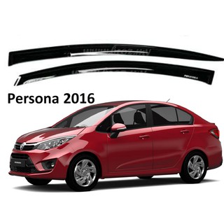 Proton Saga 2016 - 2018 Window Door Visor Deflector With 