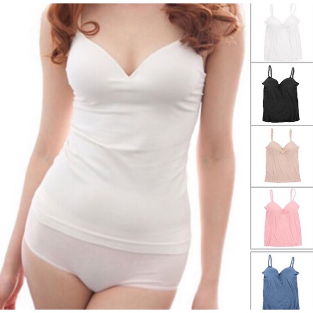 padded bra camisole top