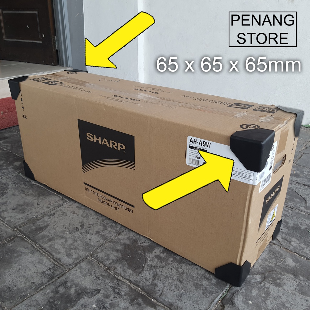 Plastic Corner Edge Protector Carton Box Protector Packing Shipping Parcel Courier Boxes Protect