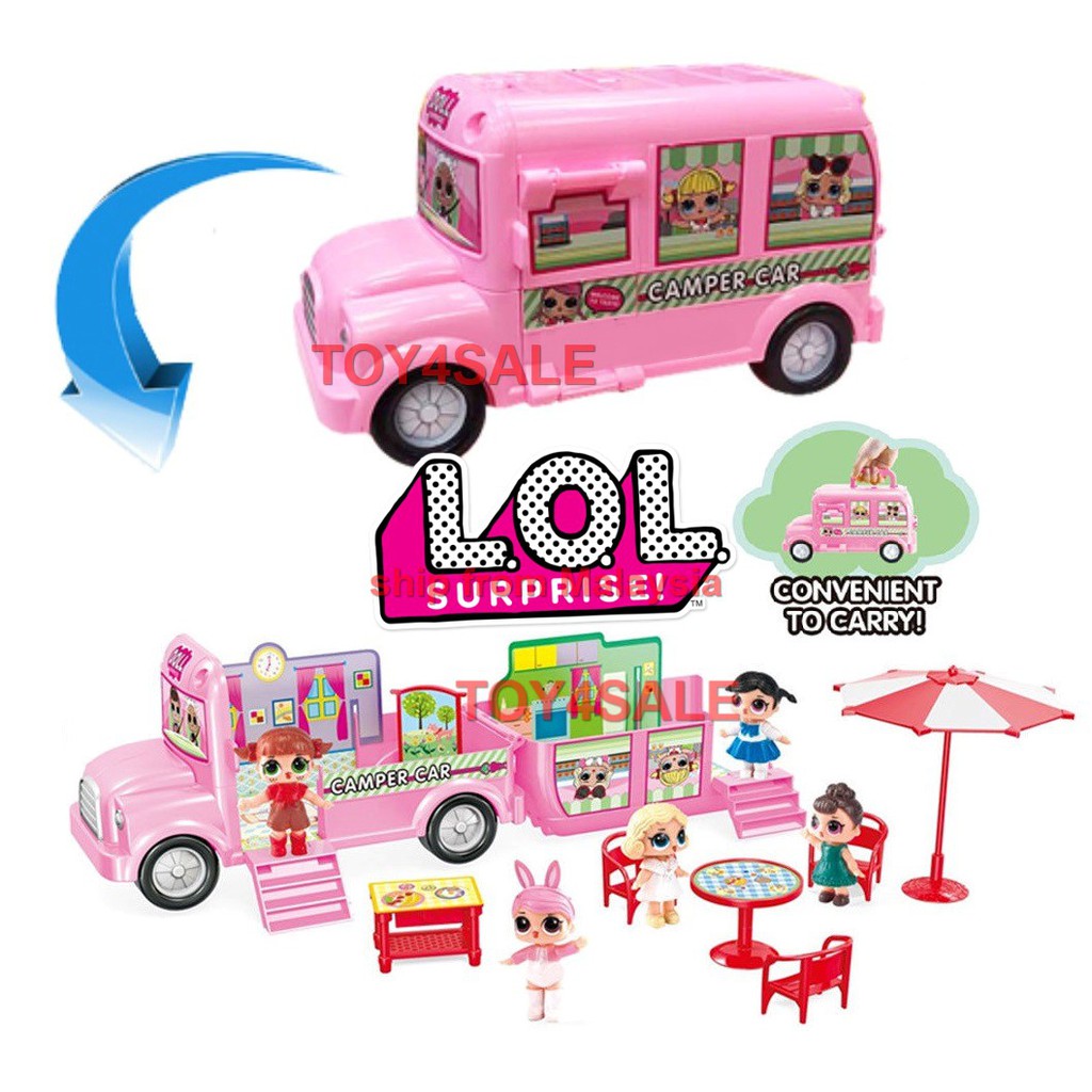 lol doll camper van