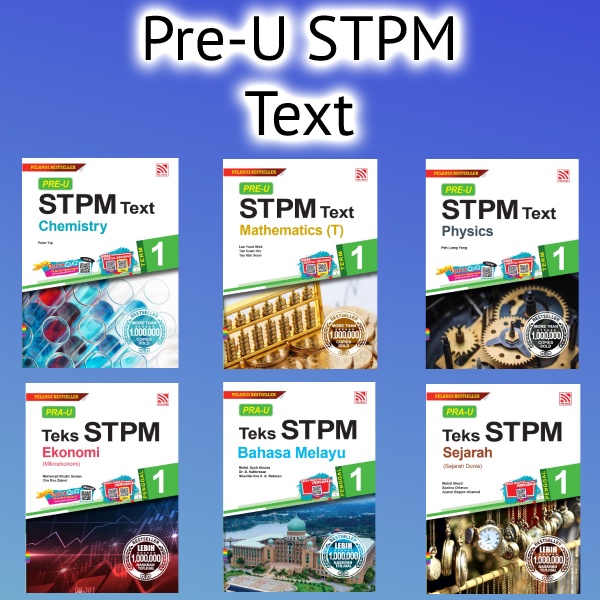 Buku Rujukan Teks Pra U Stpm Penggal Pelangi Shopee Malaysia