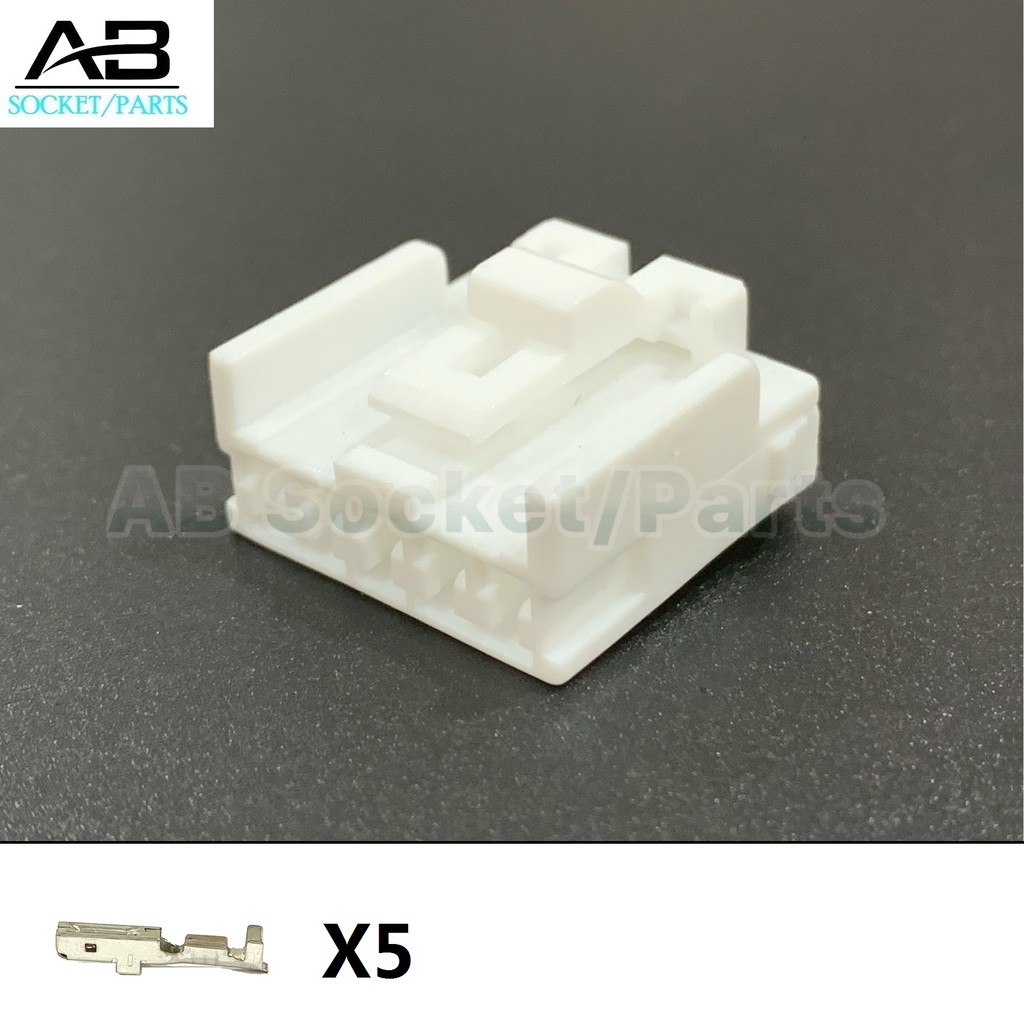 5 Pin Perodua Myvi Viva Axia Alza Single Power Window Switch Socket