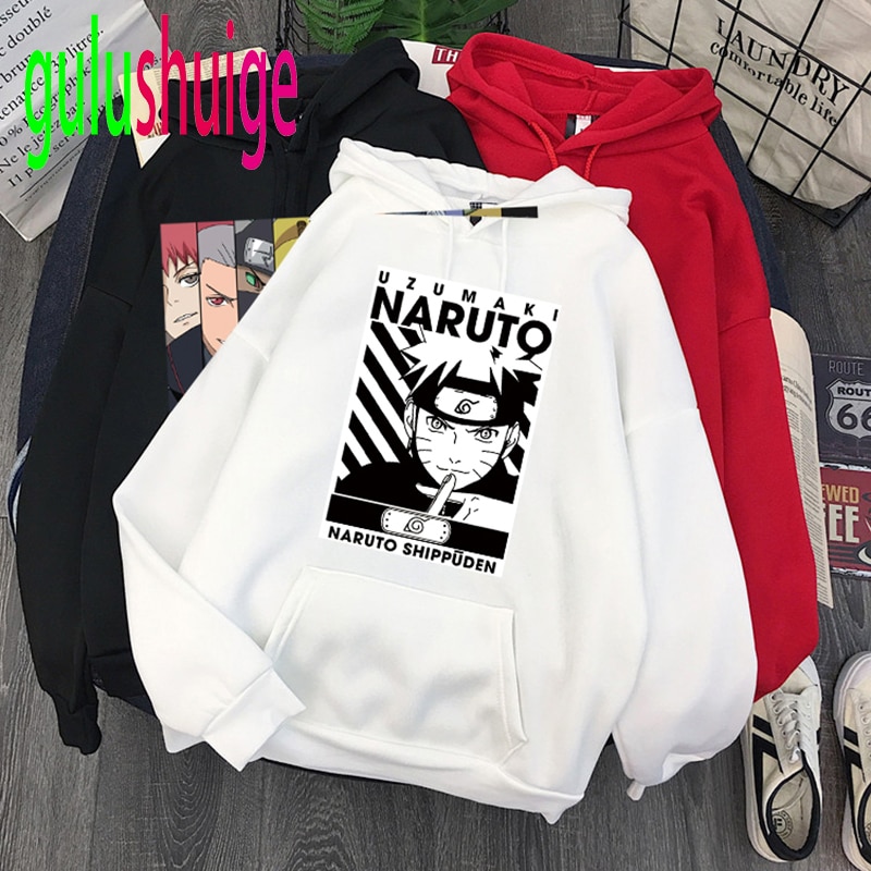 Hot Japanese Anime Naruto Hoodies Men Kawaii Cartoon Akatsuki Graphic Hoody  Hip Hop Harajuku Streetwear Funny Sweatshirts Male | Shopee Malaysia