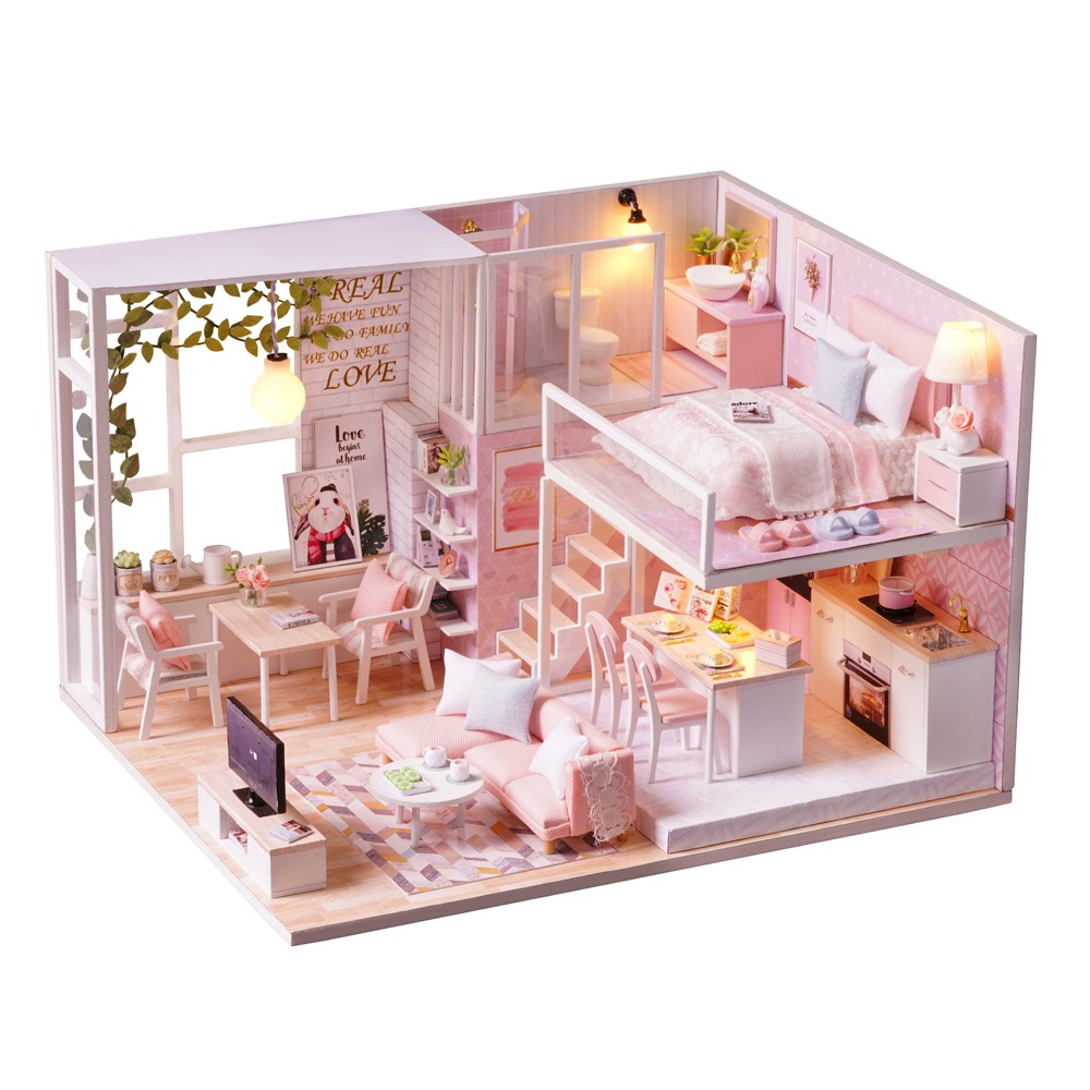 8 diy miniature dollhouse