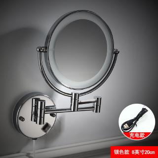 Vanity Mirror Folding Hotel Led Vanity Mirror Silver Double Sided Magnifier Bathroom Retractable Black Vanity Mirror Wall Mounted Mirror Shopee Malaysia