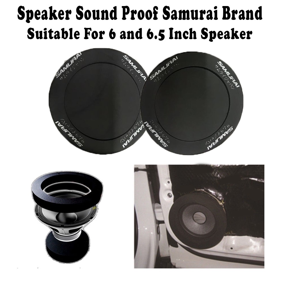 Samurai Brand 6 Inch / 6.5 Inch Car Door Speaker Sound proof Sponge