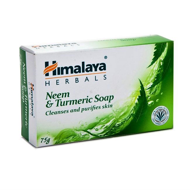 Himalaya Neem & Tumeric Soap (Cleanses and purifies skin) 75g | Shopee ...