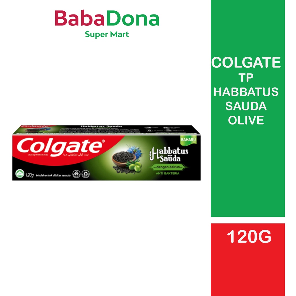 COLGATE TOOTHPASTE HABBATUS SAUDA OILVE 120G Shopee Malaysia