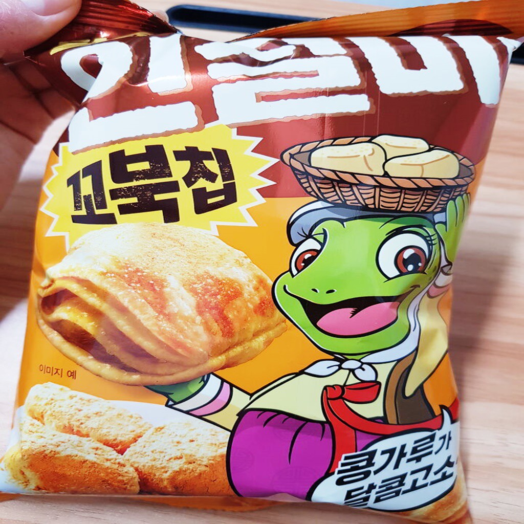 Direct from Korea Orion Corn Soup Chips Injeolmi flavor 65g Shopee