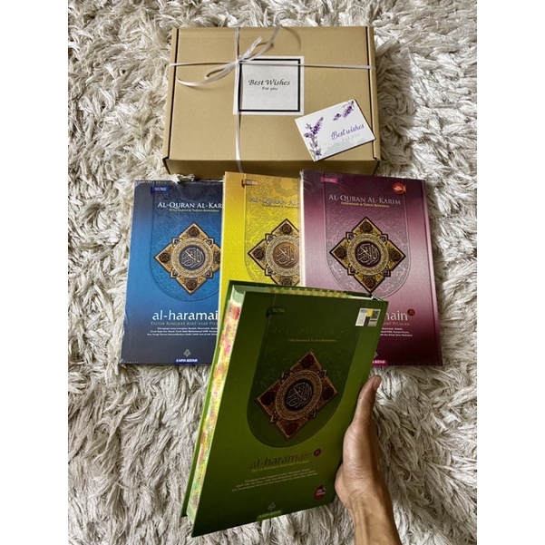Alquran Haramain B5 siap 198 tagging hot item‼️