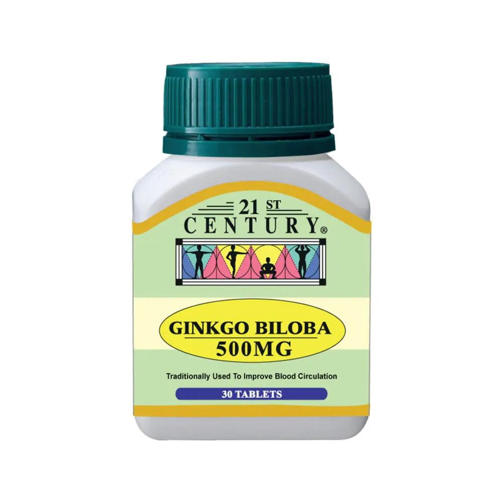 21st Century Ginkgo Biloba 500mg 30 Tablets Shopee Malaysia