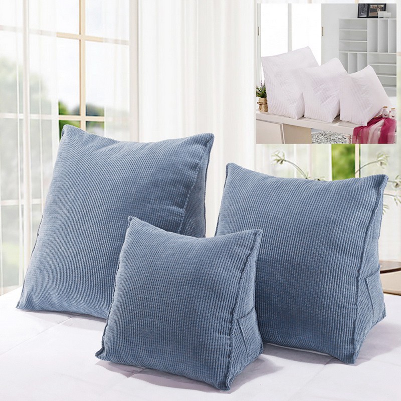 Backrest Cushion For Sofa Cushions For Bed Thick Corduroy Pillow