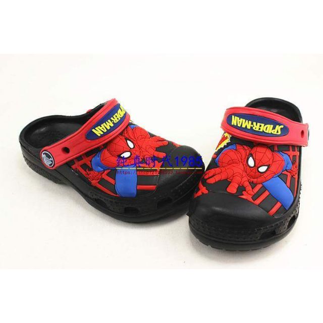 spiderman crocs