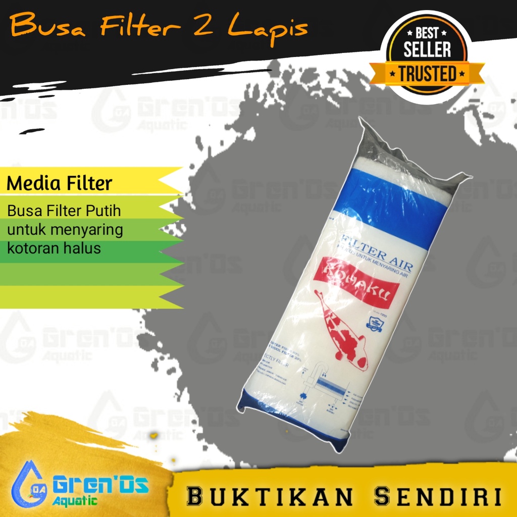 Cotton Filter 2 Layers And 3 Layer Foam Filter Aquarium Media Filter