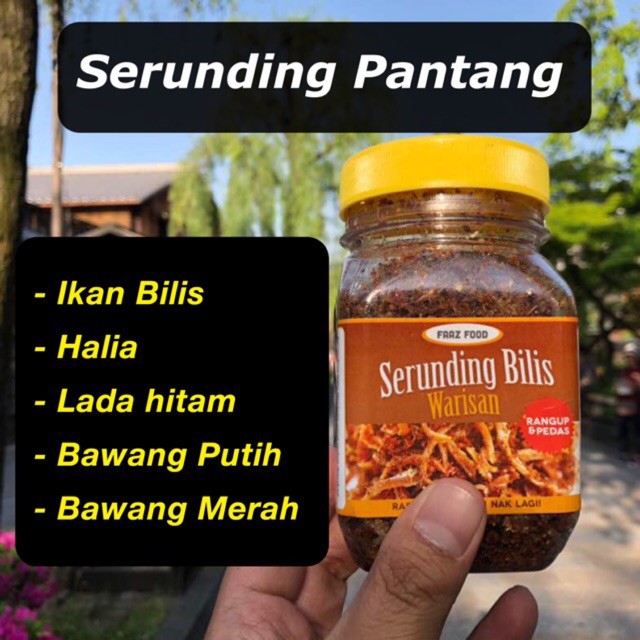 Ready Stock Canned Meat Fish Serunding Bilis Halia Blackpepper Lada Hitam Untuk Ibu Berpantang